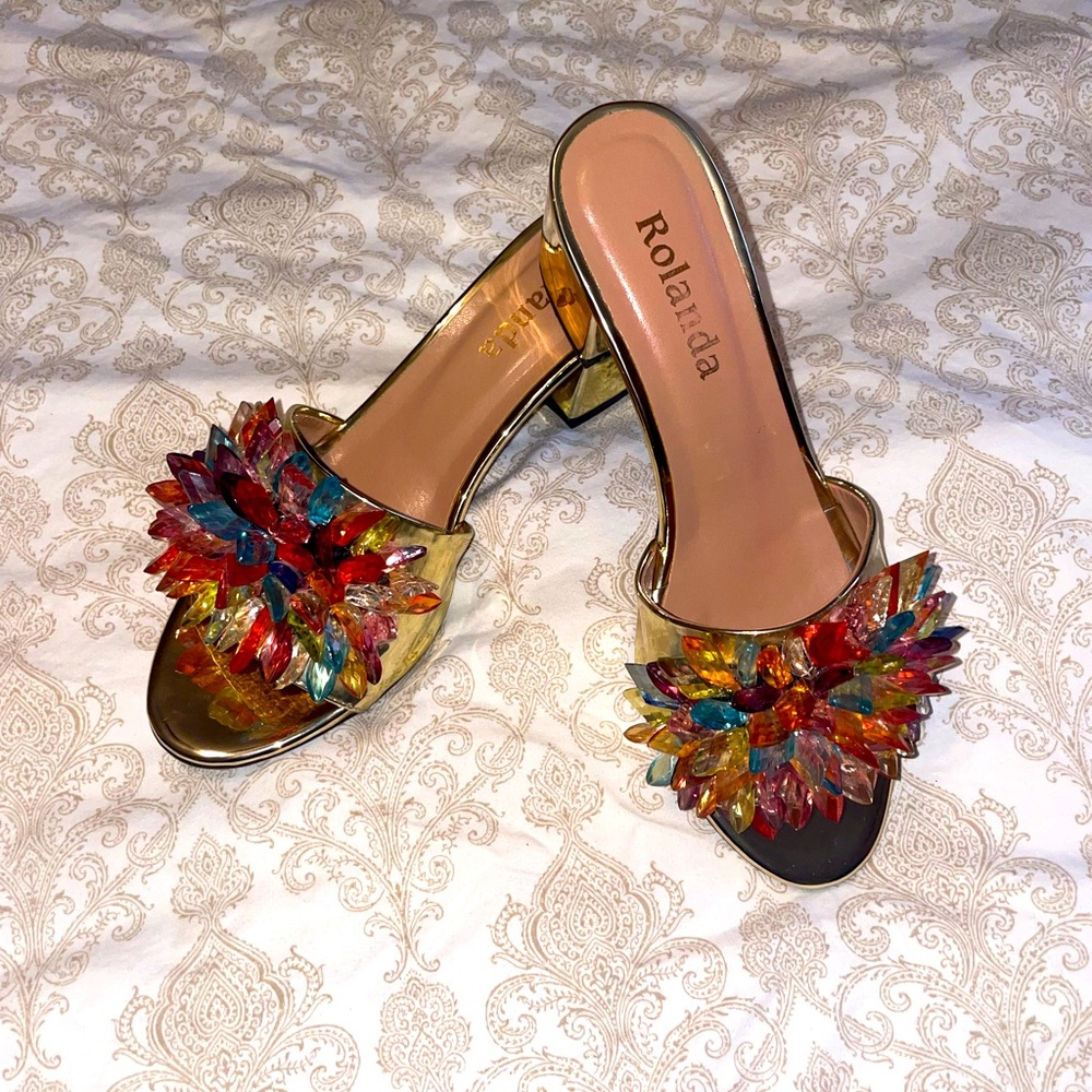Knotted High Heel Sandals